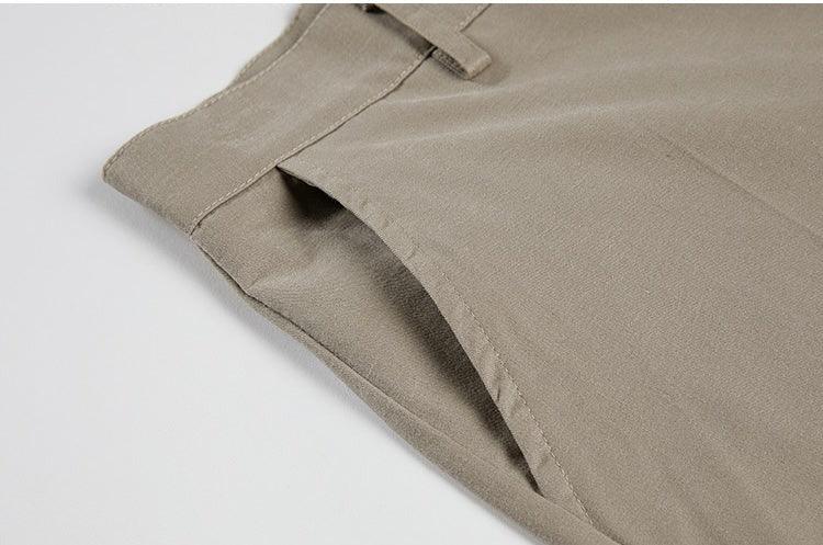 Straight chino pants