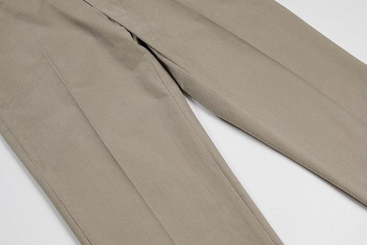 Straight chino pants