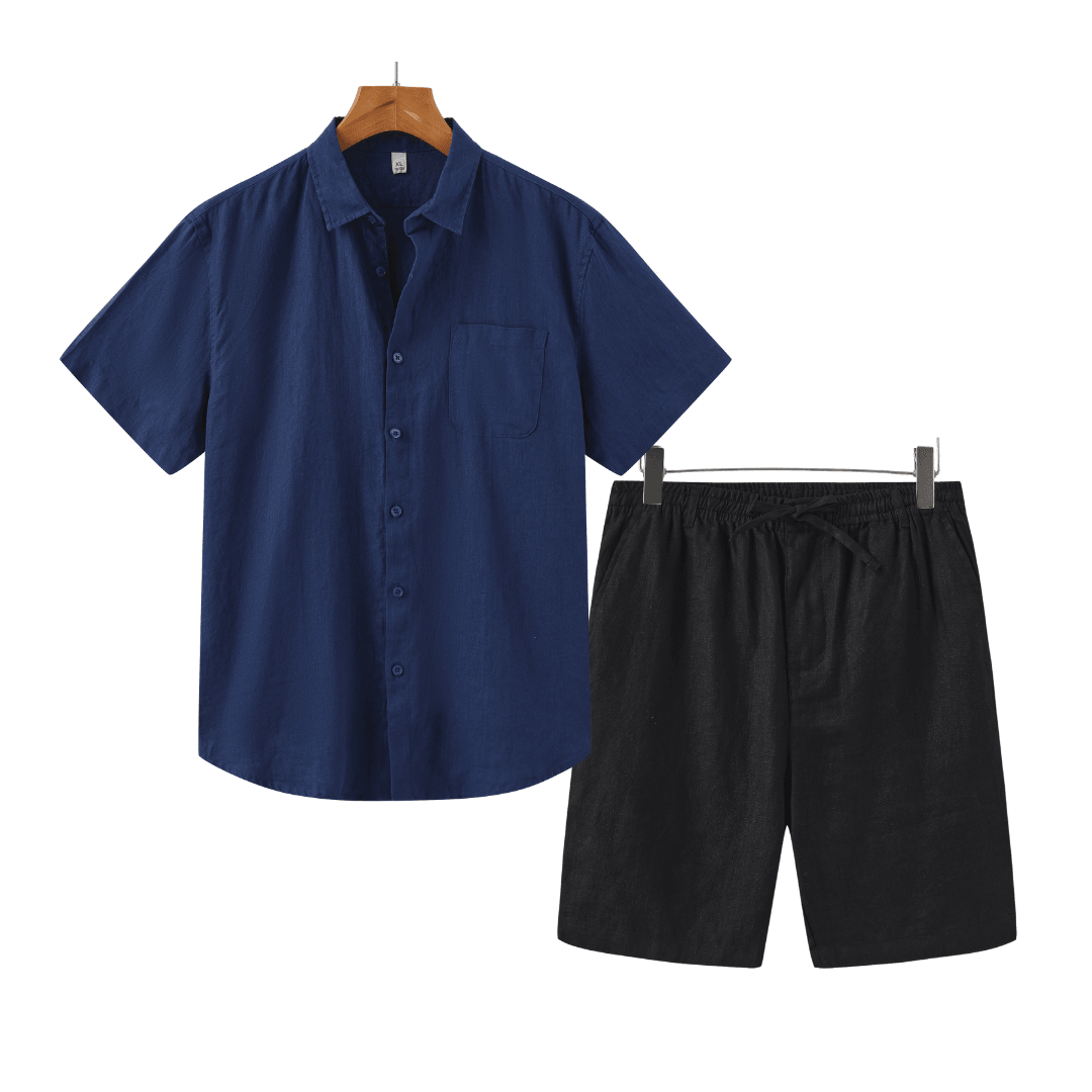 Old Money linen combo (Shorts)