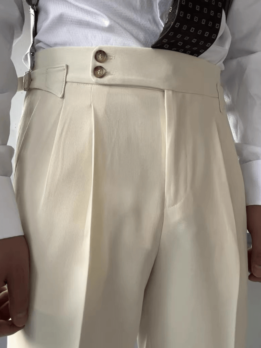 Business casual pants - Straight cut, non-iron