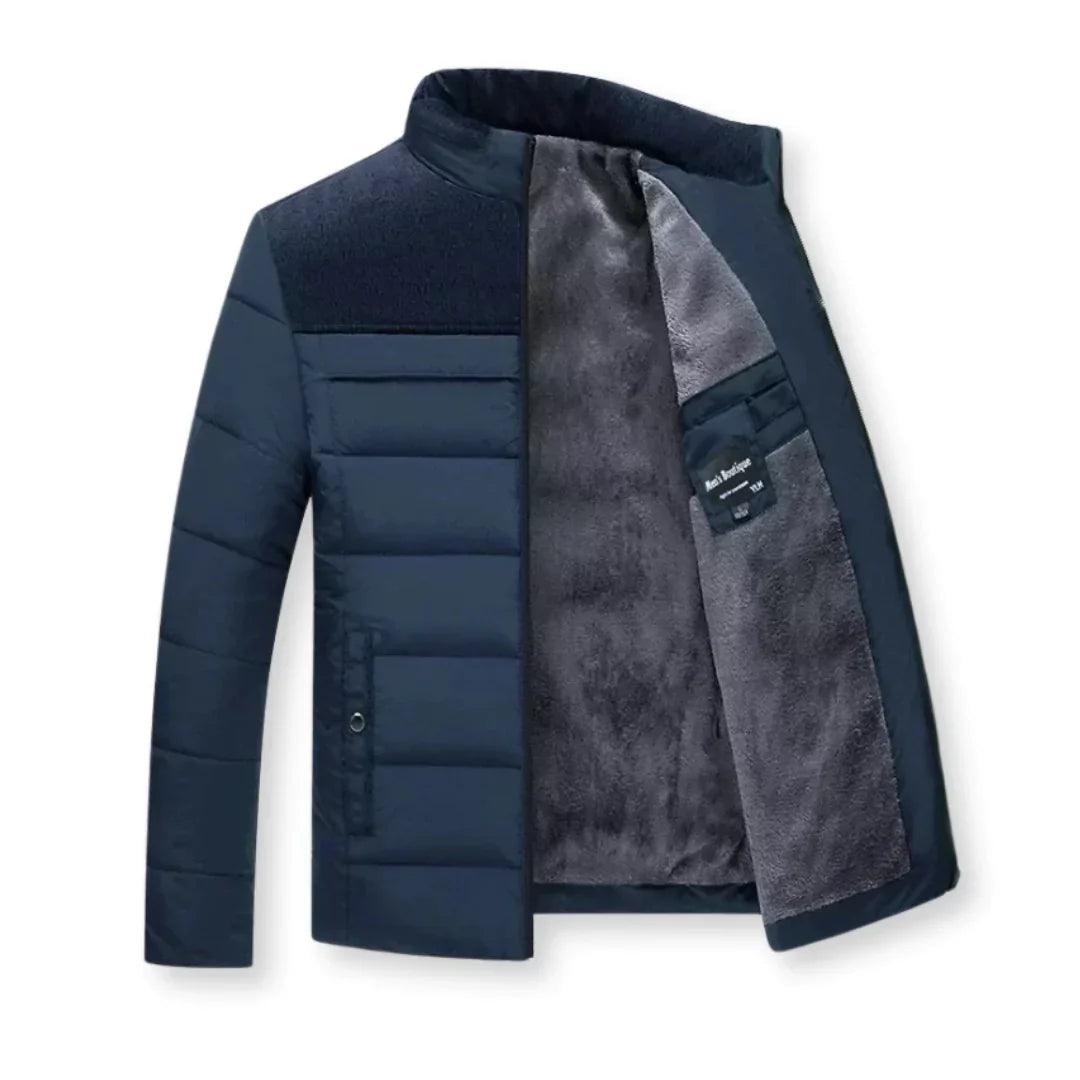 DOMINION quilted military jacket