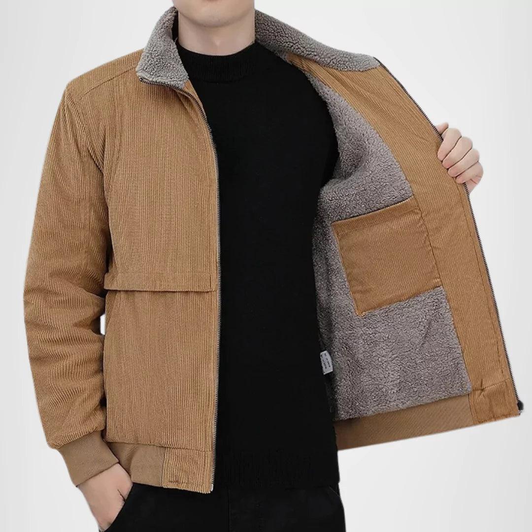 Bramley fleece corduroy jacket