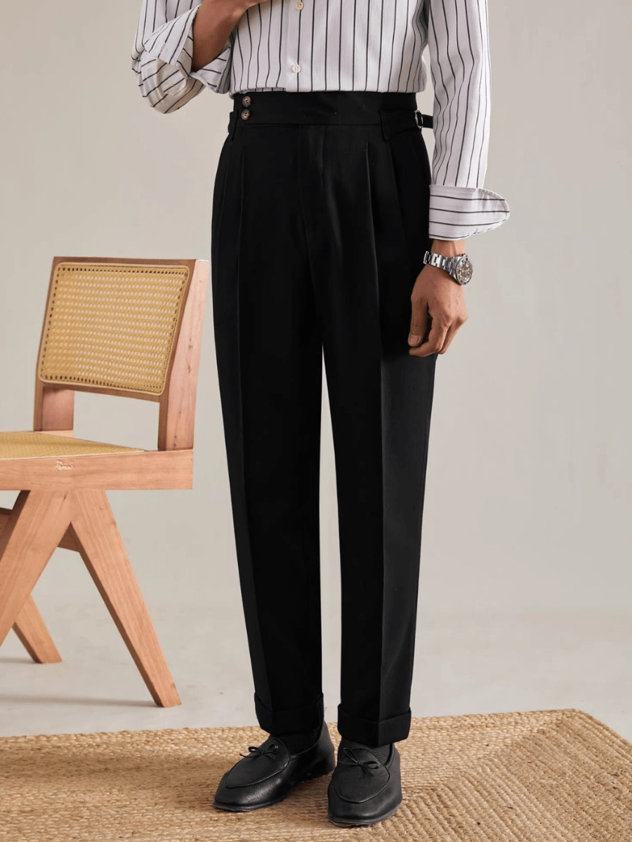Business casual pants - Straight cut, non-iron