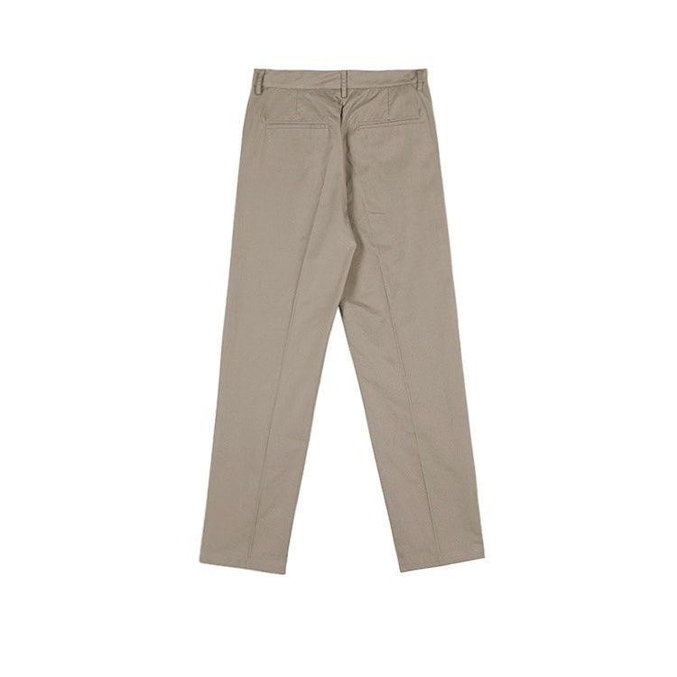 Straight chino pants