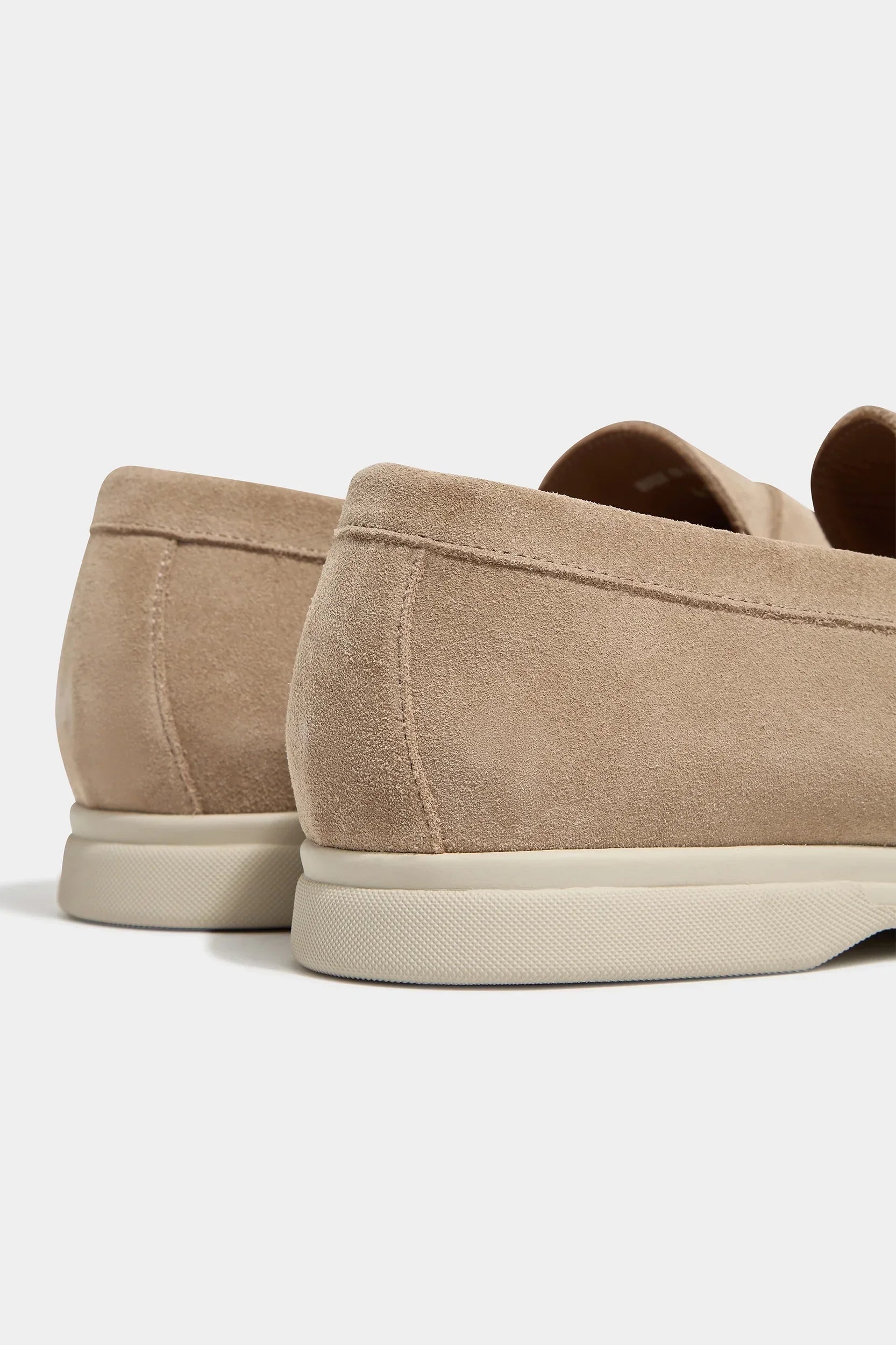 Beige penny loafers  - Italian design