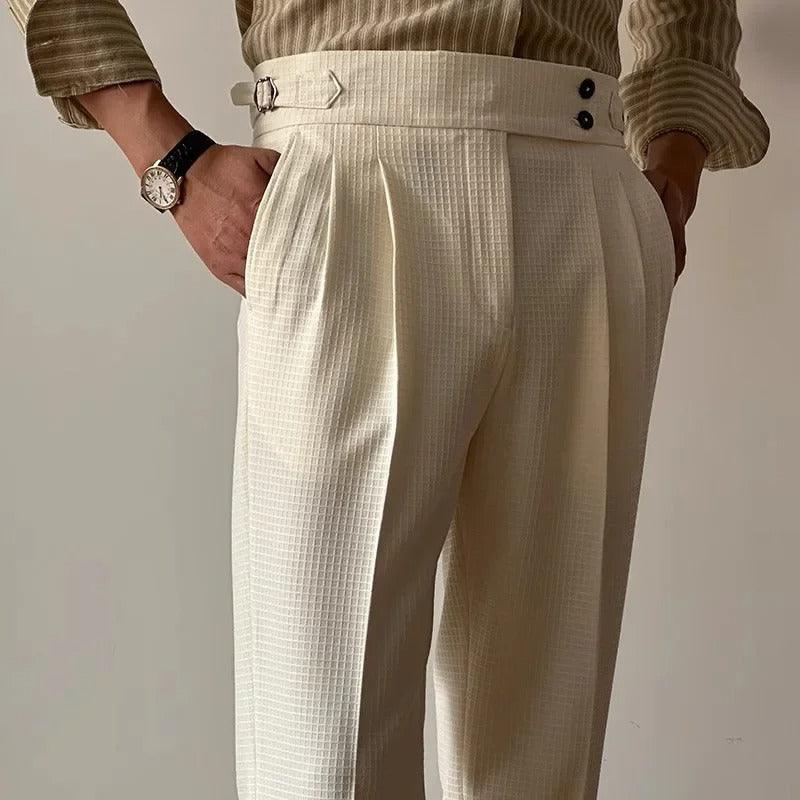 Brentwood embossed Gurkha pants