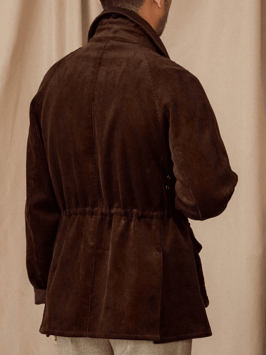 Brudenell corduroy military jacket