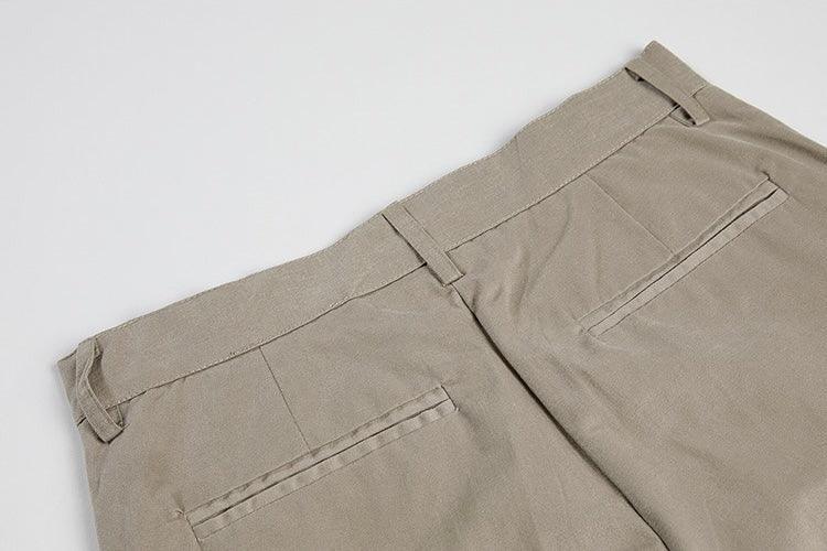 Straight chino pants