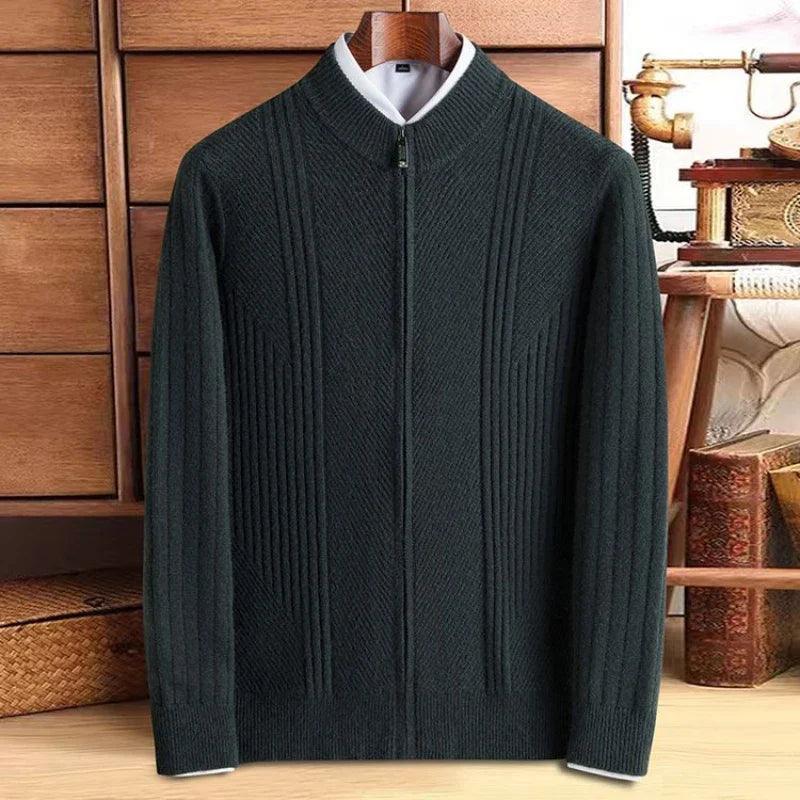 Emblematic Hargreaves wool cardigan