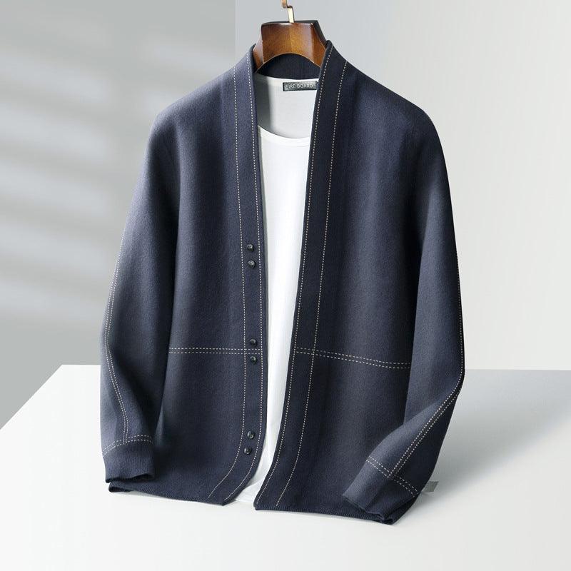 Heritage wool cardigan