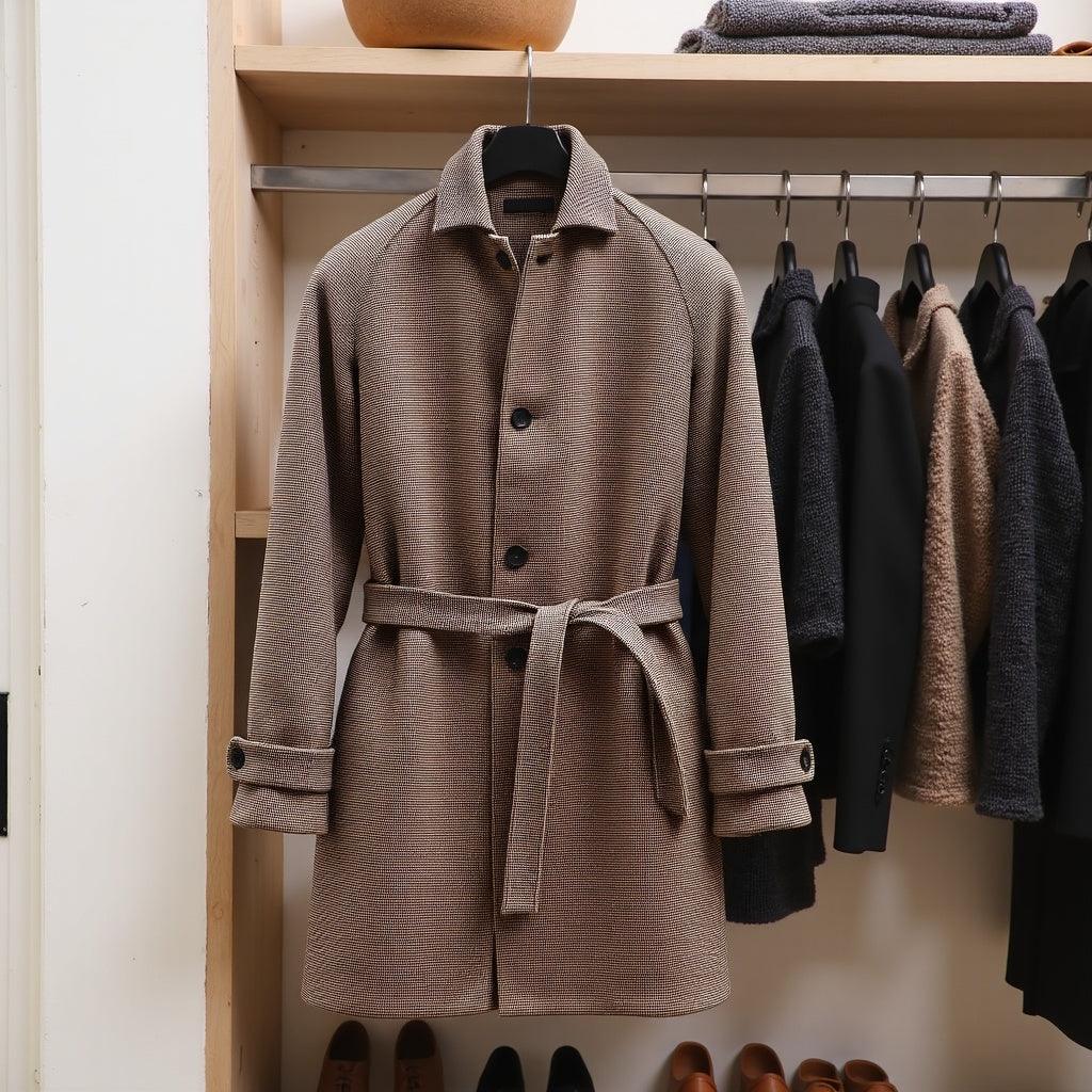 Hampton wool trench coat