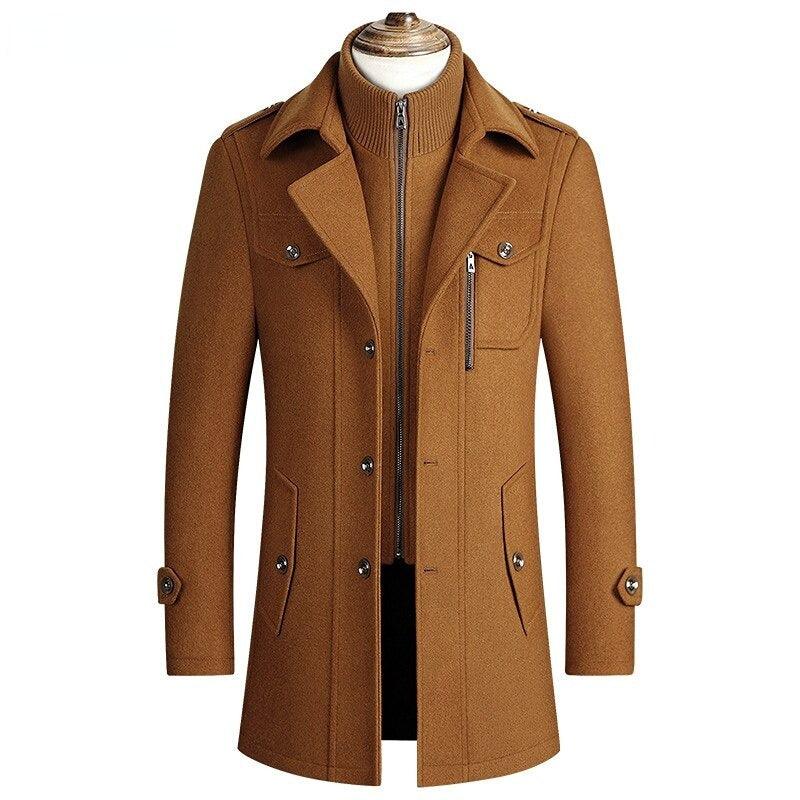 Kent Devoir Prestige virgin wool overcoat