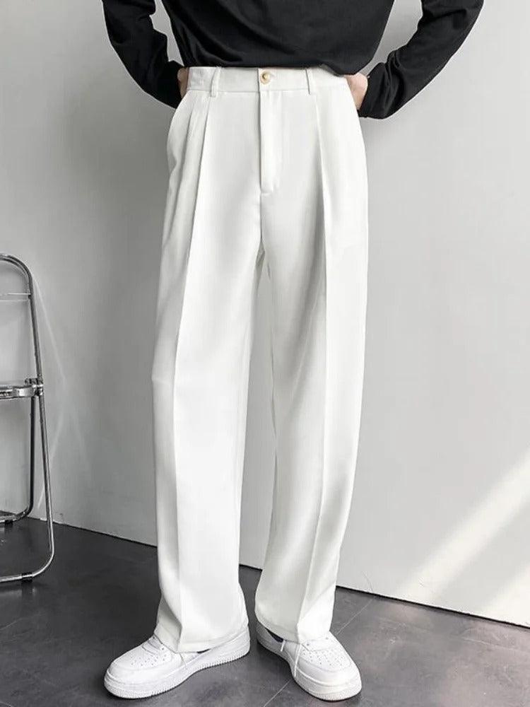 Retro draped pants