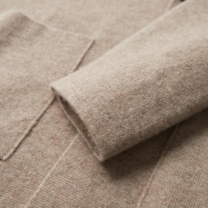 Graham Wells merino wool cardigan
