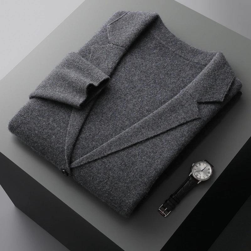 Graham Wells merino wool cardigan