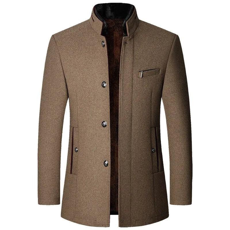 Prestige wool overcoat