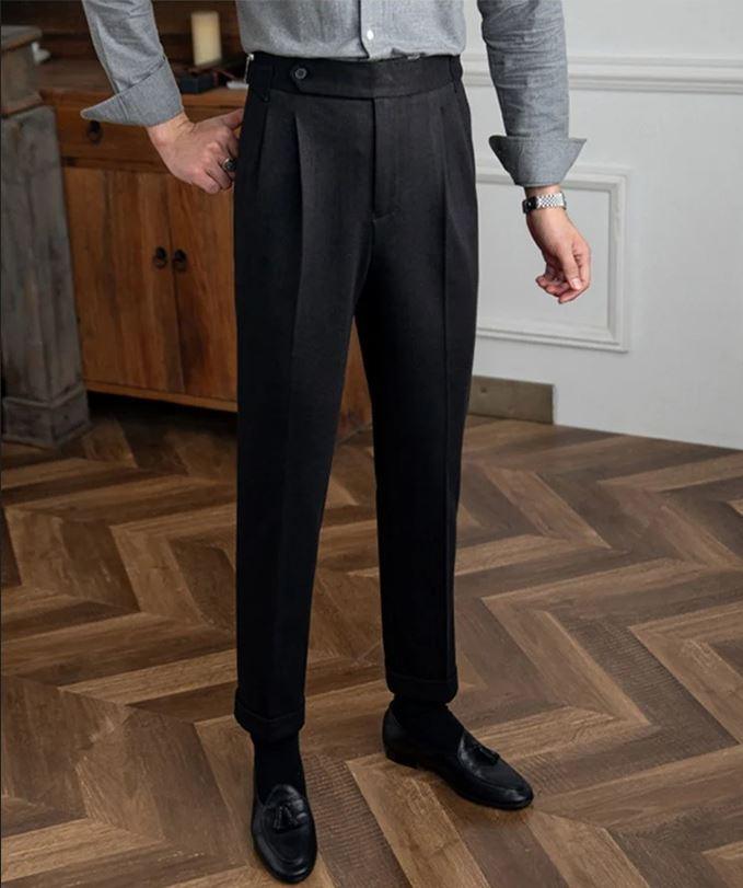 High-waisted pants