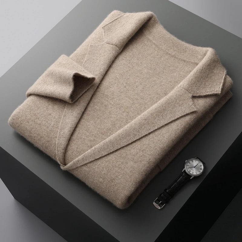 Graham Wells merino wool cardigan