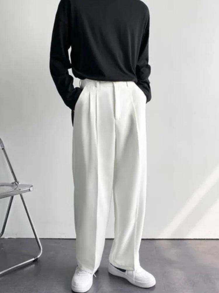 Retro draped pants