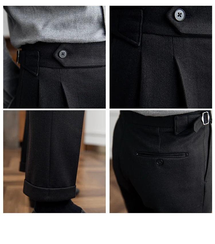 High-waisted pants