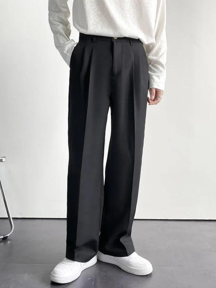 Retro draped pants