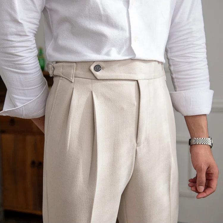 High-waisted pants