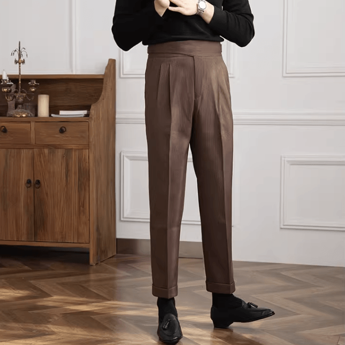 Archiduc corduroy Gurkha pants