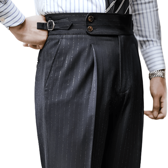 Pinstripe pants