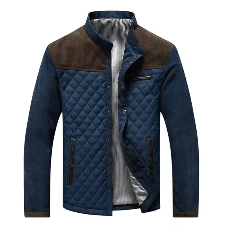 Heritage quilted military jacket