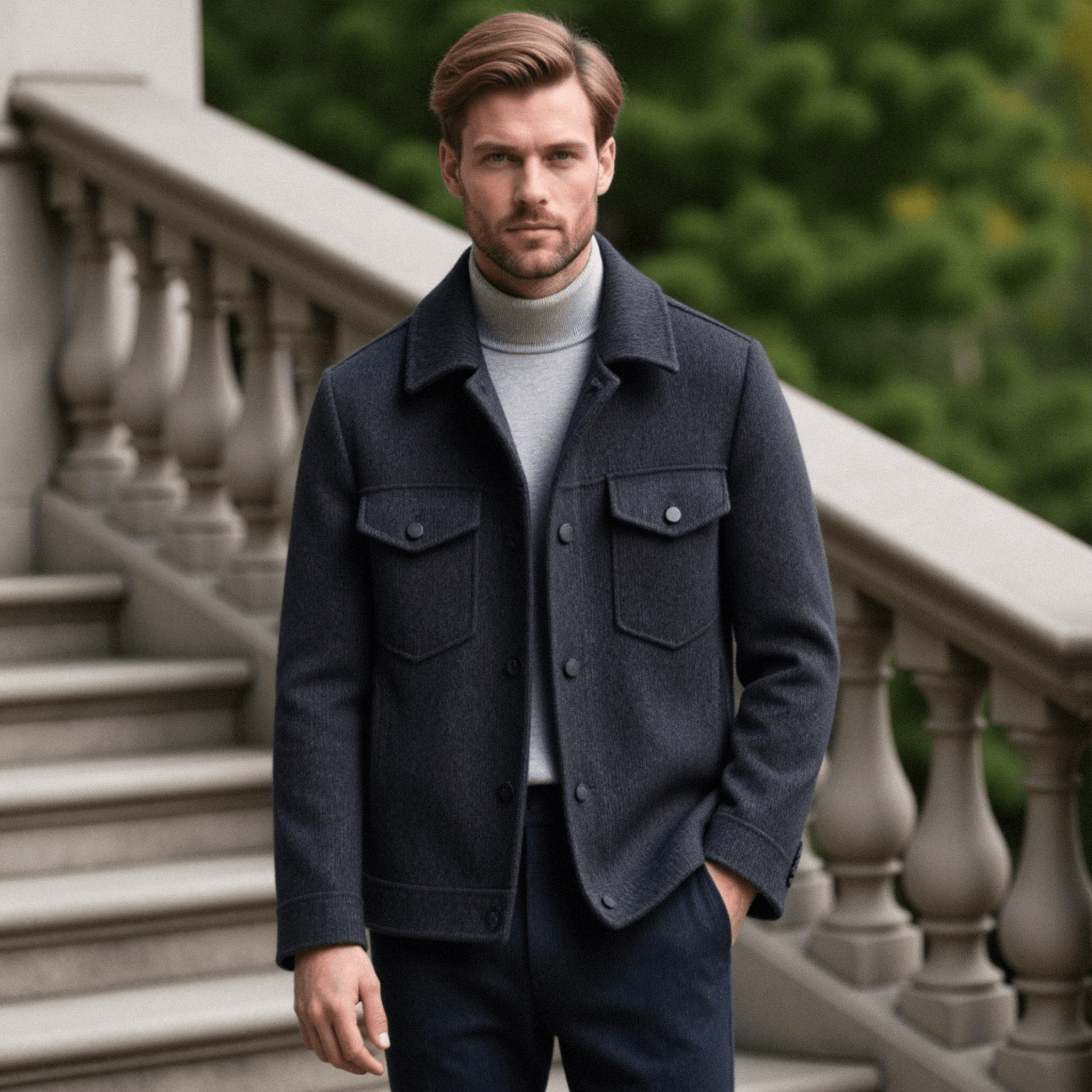 Belcourt wool coat