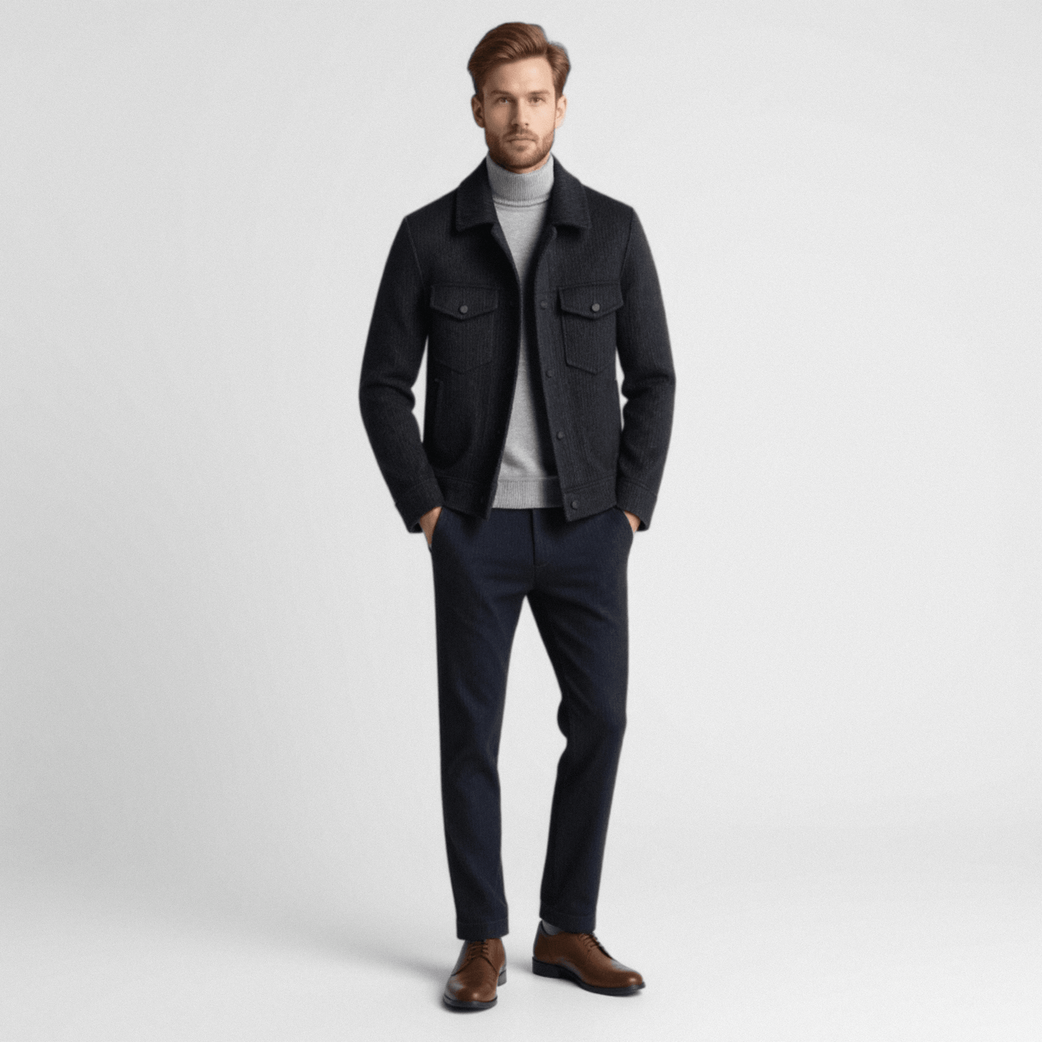 Manteau en laine Belcourt