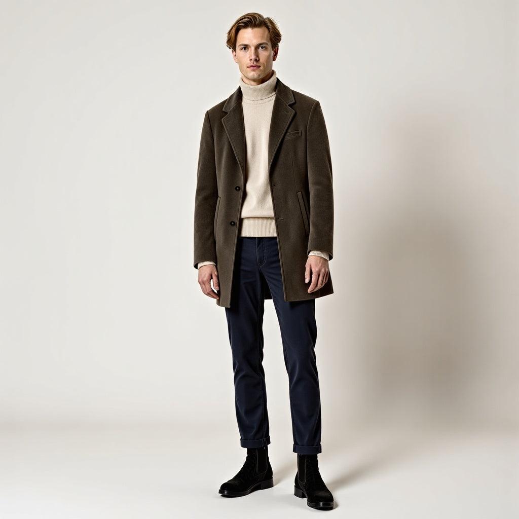 Langley Estate wool coat