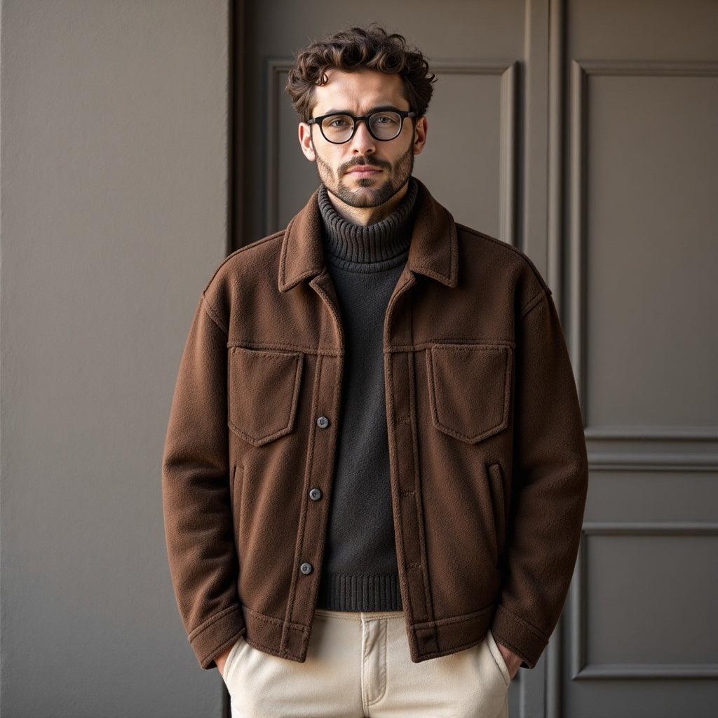Highland Estate lambswool coat
