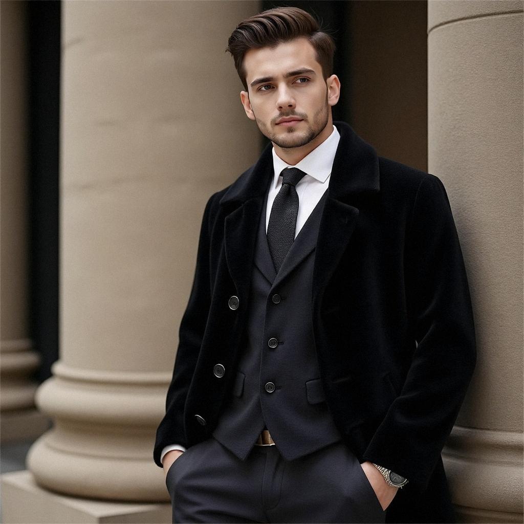 The MARQUIS wool-skin coat
