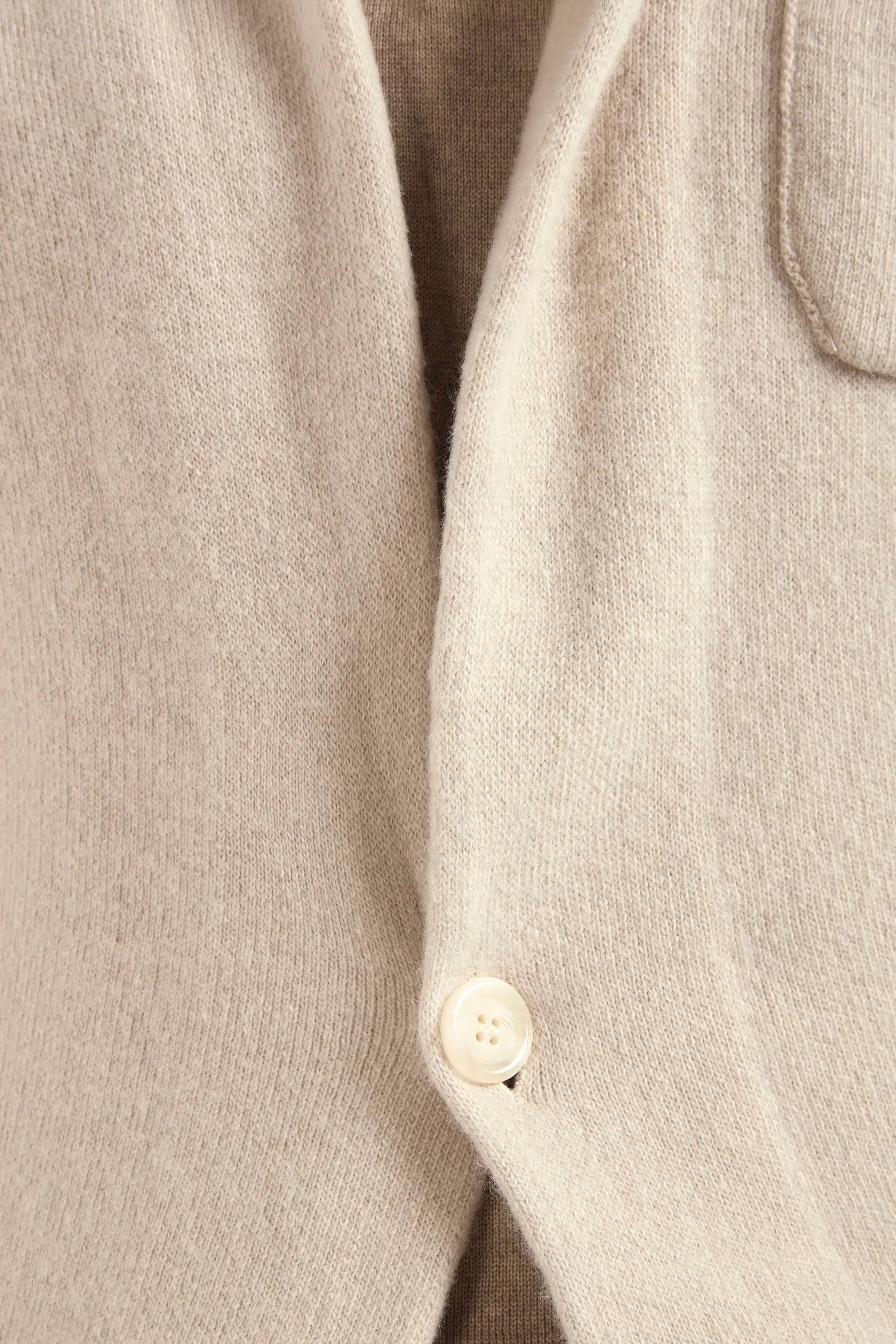 Stone knit jacket - wool and cashmere